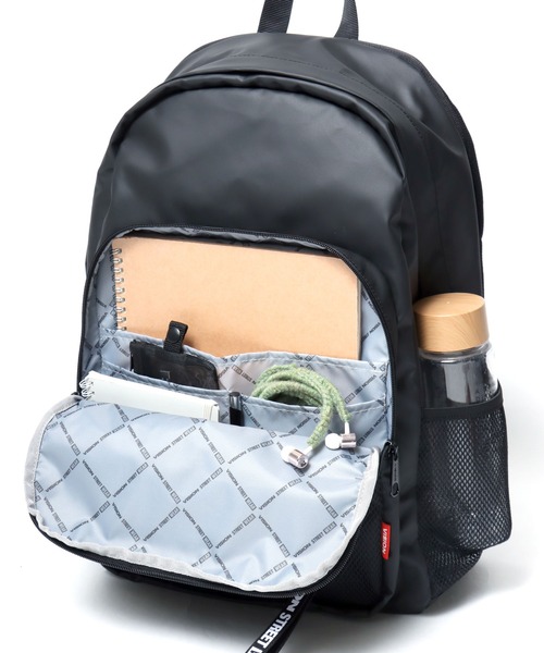 VISION STREET WEAR(ヴィジョンストリートウェア)の「VISION STREET WEAR(ヴィジョンストリートウェア)EXPANDABLE BACKPACK/サイズ拡張可能 バックパック/リュックサック(バックパック/リュック・メンズ・ブラック系1/ブラック系3・FREE)」の18枚目の写真