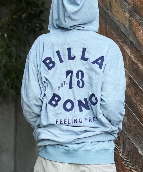 BILLABONG（ビラボン）の「BILLABONG メンズ PILE PARKA パーカー 【2026年春夏モデル】（パーカー・メンズ・ブルー系その他/ホワイト/グレー・X-LARGE/LARGE/MEDIUM）」の3枚目の写真