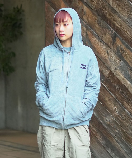 BILLABONG（ビラボン）の「BILLABONG メンズ PILE PARKA パーカー 【2026年春夏モデル】（パーカー・メンズ・ブルー系その他/ホワイト/グレー・X-LARGE/LARGE/MEDIUM）」の13枚目の写真