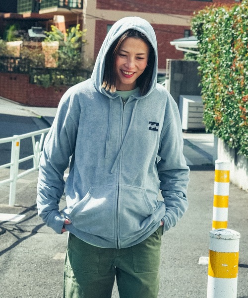 BILLABONG（ビラボン）の「BILLABONG メンズ PILE PARKA パーカー 【2026年春夏モデル】（パーカー・メンズ・ブルー系その他/ホワイト/グレー・X-LARGE/LARGE/MEDIUM）」の9枚目の写真