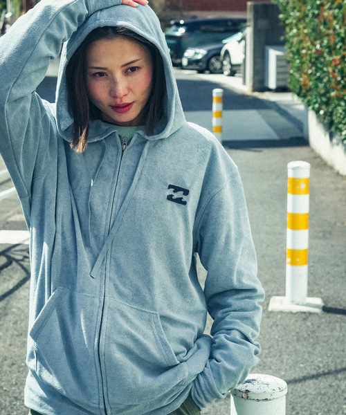 BILLABONG（ビラボン）の「BILLABONG メンズ PILE PARKA パーカー 【2026年春夏モデル】（パーカー・メンズ・ブルー系その他/ホワイト/グレー・X-LARGE/LARGE/MEDIUM）」の10枚目の写真