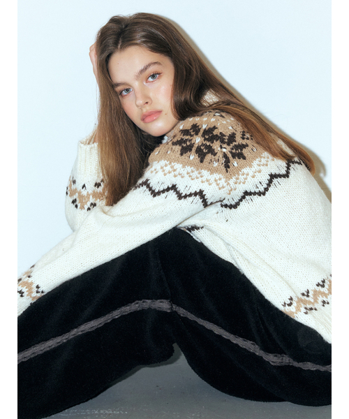 ETMON（エトモン）の「Lace Track Shearling Pants, Black（スウェットパンツ・レディース・その他・FREE）」の4枚目の写真