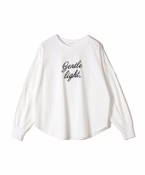 ＋81BRANCA（ハチイチブランカ）の「【SHIPS別注】81BRANCA: プリント ロングスリーブ TEE（Tシャツ/カットソー・レディース・クリアイエロー/オフホワイト/ホワイト・ONE SIZE）」の8枚目の写真