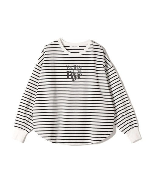 ＋81BRANCA（ハチイチブランカ）の「【SHIPS別注】81BRANCA: プリント ロングスリーブ TEE（Tシャツ/カットソー・レディース・クリアイエロー/オフホワイト/ホワイト・ONE SIZE）」の9枚目の写真