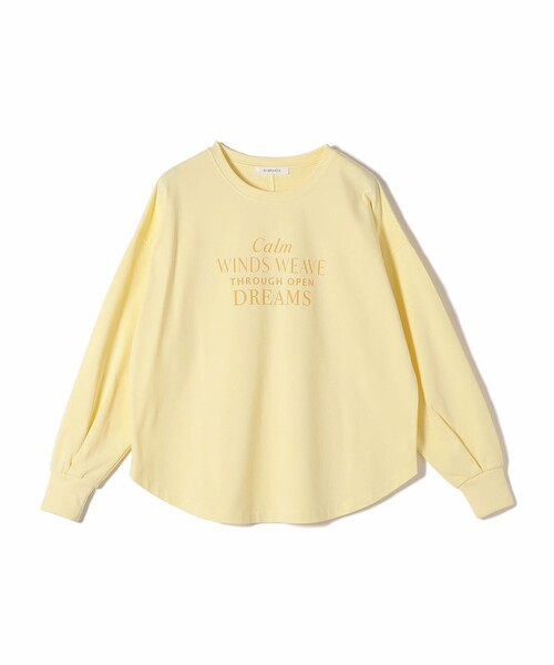 ＋81BRANCA（ハチイチブランカ）の「【SHIPS別注】81BRANCA: プリント ロングスリーブ TEE（Tシャツ/カットソー・レディース・クリアイエロー/オフホワイト/ホワイト・ONE SIZE）」の14枚目の写真