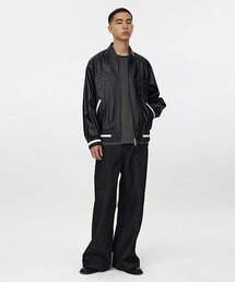 YOUTH（ユース）の「Faux Leather Flight Jacket（ライダースジャケット）」