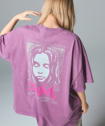 X-girl | FADED FACE S/S BIG TEE DRESS(ワンピース)