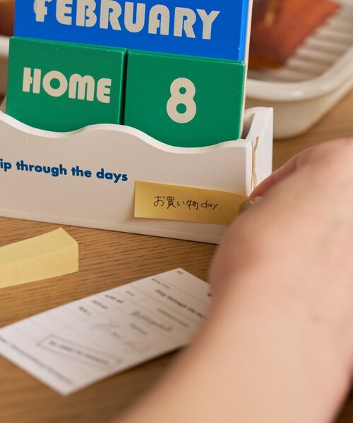 BIRTHDAY BAR(バースデイバー)の「【インフルエンサーakane.企画】Perpetual calendar Flips / 万年カレンダー(インテリア雑貨・レディース・ブルー・0)」の6枚目の写真