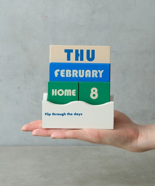 BIRTHDAY BAR(バースデイバー)の「【インフルエンサーakane.企画】Perpetual calendar Flips / 万年カレンダー(インテリア雑貨・レディース・ブルー・0)」の12枚目の写真