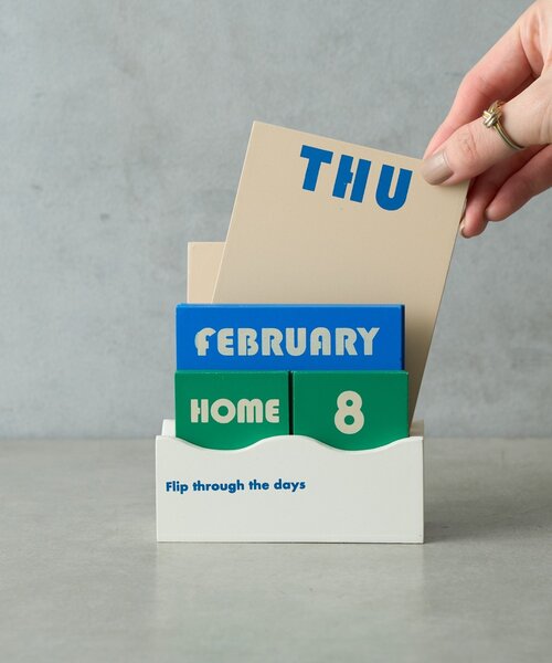 BIRTHDAY BAR(バースデイバー)の「【インフルエンサーakane.企画】Perpetual calendar Flips / 万年カレンダー(インテリア雑貨・レディース・ブルー・0)」の13枚目の写真