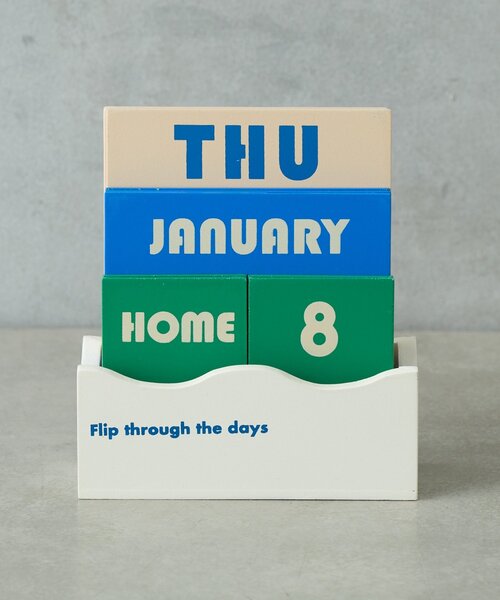 BIRTHDAY BAR(バースデイバー)の「【インフルエンサーakane.企画】Perpetual calendar Flips / 万年カレンダー(インテリア雑貨・レディース・ブルー・0)」の14枚目の写真