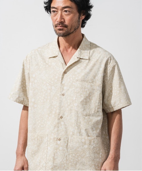 OFFSHORE(オフショア)の「PAISLEY SHIRTS(シャツ/ブラウス・メンズ・ブルー/ベージュ・S/XL/L/M)」の1枚目の写真