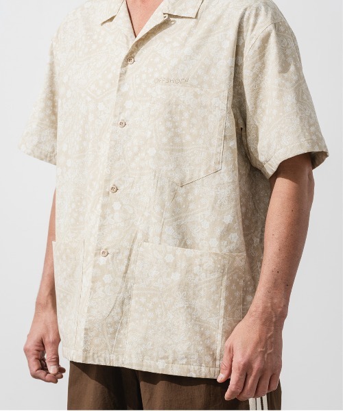 OFFSHORE(オフショア)の「PAISLEY SHIRTS(シャツ/ブラウス・メンズ・ブルー/ベージュ・S/XL/L/M)」の13枚目の写真