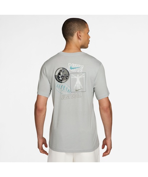 NIKE（ナイキ）の「ナイキ NIKE ナイキ STD TRAIN STICKERS S/S Tシャツ（Tシャツ/カットソー・メンズ・グレー・3L/LL/L/M/S）」の2枚目の写真