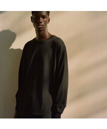 OHP（ワンハンドレッドパーセント）の「OHPスタンダードクルーネック長袖Tシャツブラック（Tシャツ/カットソー）」