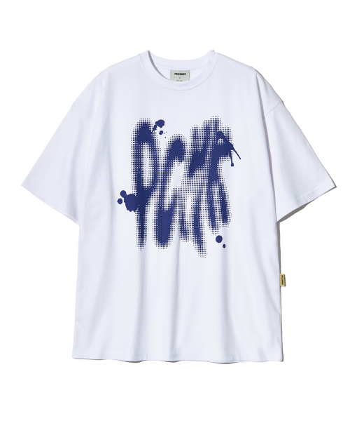 PIECEMAKER（ピースメーカー）の「PCMK INK LOGO TEE (WHITE)（Tシャツ/カットソー・レディース・その他・L/M）」の2枚目の写真