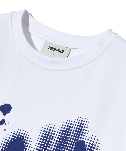 PIECEMAKER（ピースメーカー）の「PCMK INK LOGO TEE (WHITE)（Tシャツ/カットソー・レディース・その他・L/M）」の4枚目の写真