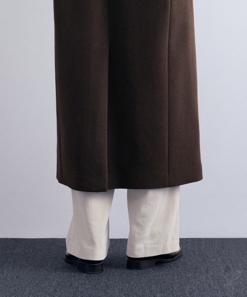 MUSINSA STANDARD WOMAN（ムシンサスタンダードウーマン）の「ウィメンズカシミヤブレンドオーバーショルダーシングルコート[バロックブラウン]（チェスターコート・レディース・その他・LARGE/MEDIUM/SMALL）」の3枚目の写真