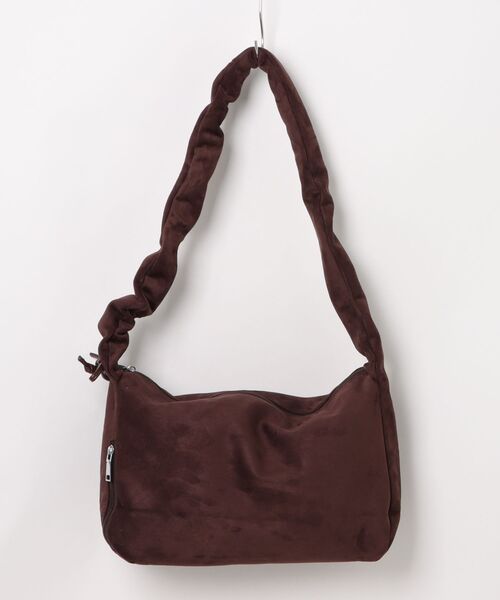 apres jour clair（アプレジュールクレア）の「【apres jour clair】クシュクシュショルダーバッグ（ハンドバッグ・レディース・ブラック/キャメル/ブラウン系その他・FREE）」の9枚目の写真