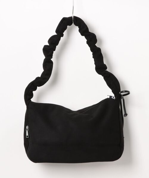 apres jour clair（アプレジュールクレア）の「【apres jour clair】クシュクシュショルダーバッグ（ハンドバッグ・レディース・ブラック/キャメル/ブラウン系その他・FREE）」の11枚目の写真