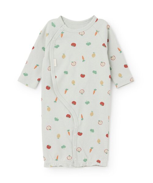 petit main(プティマイン)の「【GOODPRICE】長袖2WAYオール(ロンパース・キッズ・ライトグリーン/ピンク/ライトベージュ/クリーム/オフホワイト/ライトグレー・50-70cm)」の6枚目の写真