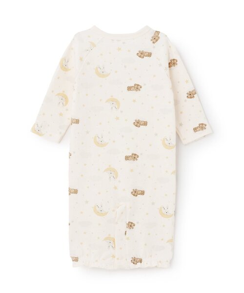 petit main(プティマイン)の「【GOODPRICE】長袖2WAYオール(ロンパース・キッズ・ライトグリーン/ピンク/ライトベージュ/クリーム/オフホワイト/ライトグレー・50-70cm)」の7枚目の写真