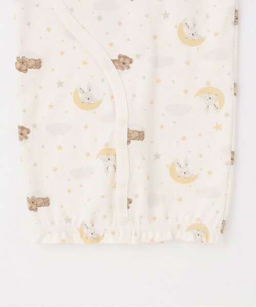 petit main(プティマイン)の「【GOODPRICE】長袖2WAYオール(ロンパース・キッズ・ライトグリーン/ピンク/ライトベージュ/クリーム/オフホワイト/ライトグレー・50-70cm)」の14枚目の写真