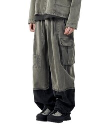 Big Union（ ）の「COMBINATION JUNGLE PANTS / BLACK&GRAY（その他パンツ）」