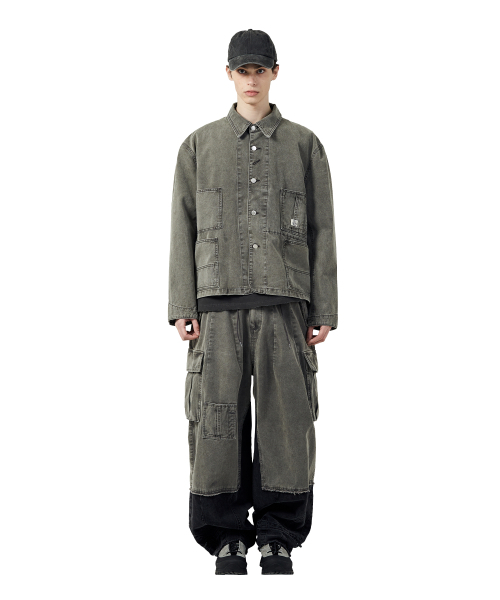 Big Unionの「COMBINATION JUNGLE PANTS / BLACK&GRAY（その他パンツ・レディース・その他・LARGE/MEDIUM/X-SMALL/SMALL）」の6枚目の写真