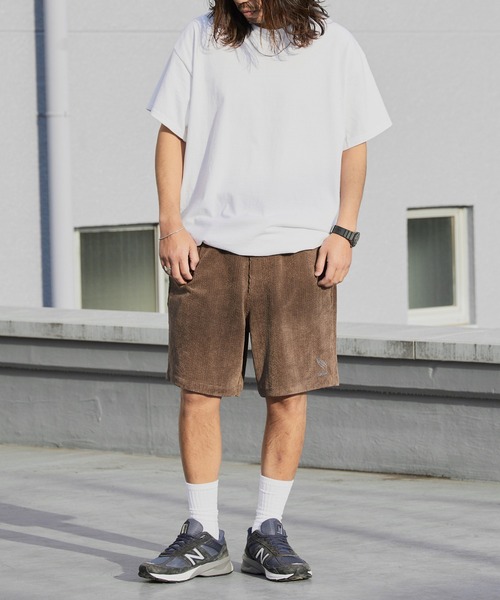 WILD THINGS（ワイルドシングス）の「WILD THINGS/ワイルドシングス SUMMER CORD SHORTS コーデュロイ ショーツ 2026年春夏（その他パンツ・メンズ・ベージュ/ブラウン/レッド/モスグリーン/ダークネイビー・M/L/XL）」の12枚目の写真