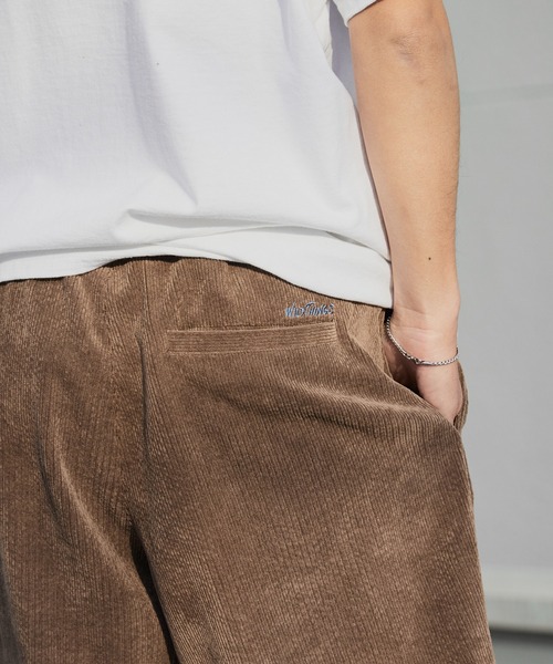 WILD THINGS（ワイルドシングス）の「WILD THINGS/ワイルドシングス SUMMER CORD SHORTS コーデュロイ ショーツ 2026年春夏（その他パンツ・メンズ・ベージュ/ブラウン/レッド/モスグリーン/ダークネイビー・M/L/XL）」の14枚目の写真
