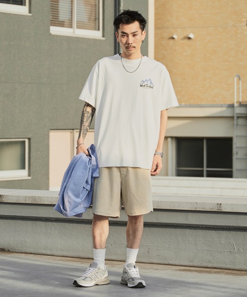 WILD THINGS（ワイルドシングス）の「WILD THINGS/ワイルドシングス SUMMER CORD SHORTS コーデュロイ ショーツ 2026年春夏（その他パンツ・メンズ・ベージュ/ブラウン/レッド/モスグリーン/ダークネイビー・M/L/XL）」の21枚目の写真