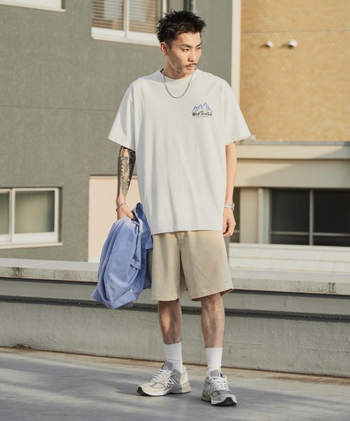 WILD THINGS（ワイルドシングス）の「WILD THINGS/ワイルドシングス SUMMER CORD SHORTS コーデュロイ ショーツ 2026年春夏（その他パンツ・メンズ・ベージュ/ブラウン/レッド/モスグリーン/ダークネイビー・M/L/XL）」の22枚目の写真