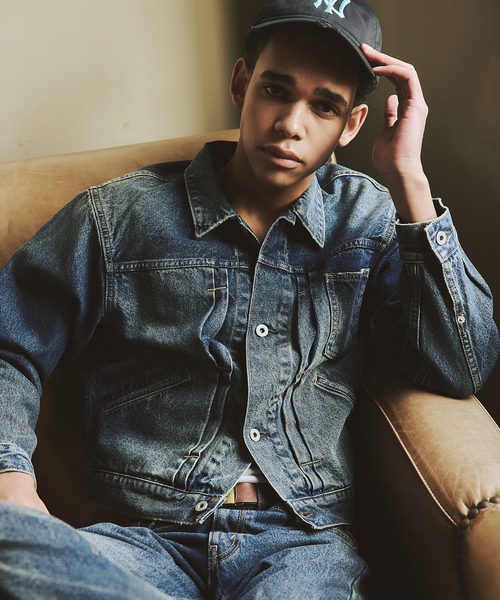 JOURNAL STANDARD(ジャーナルスタンダード)の「デニム トラッカー LOT206X(デニムジャケット・メンズ・ライトグレー/コバルトブルー・SMALL/MEDIUM/LARGE)」の6枚目の写真