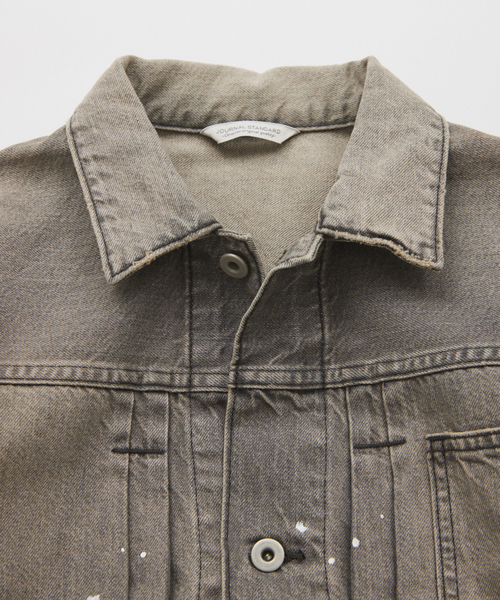 JOURNAL STANDARD(ジャーナルスタンダード)の「デニム トラッカー LOT206X(デニムジャケット・メンズ・ライトグレー/コバルトブルー・SMALL/MEDIUM/LARGE)」の12枚目の写真