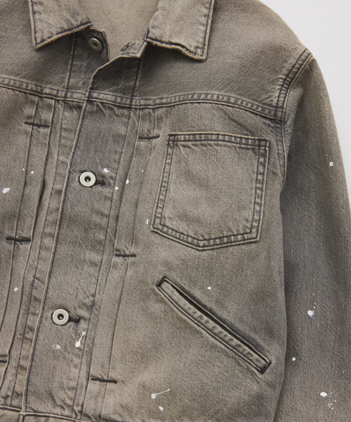 JOURNAL STANDARD(ジャーナルスタンダード)の「デニム トラッカー LOT206X(デニムジャケット・メンズ・ライトグレー/コバルトブルー・SMALL/MEDIUM/LARGE)」の13枚目の写真