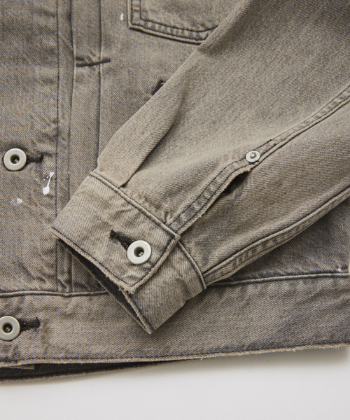JOURNAL STANDARD(ジャーナルスタンダード)の「デニム トラッカー LOT206X(デニムジャケット・メンズ・ライトグレー/コバルトブルー・SMALL/MEDIUM/LARGE)」の14枚目の写真
