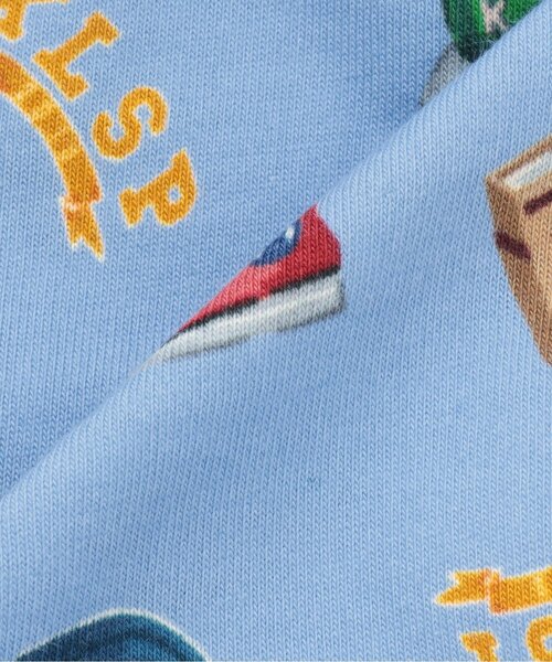 kladskap（クレードスコープ）の「総柄フード着脱式長袖パーカ（Tシャツ/カットソー・キッズ・ライラック/ベージュ・130cm/110cm/90cm/120cm/100cm）」の8枚目の写真