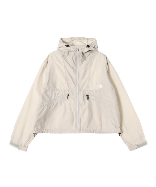 THE NORTH FACE（ザノースフェイス）の「THE NORTH FACE Short Compact Jacket NPW22630（ナイロンジャケット・レディース・ブラック/カーキ/オフホワイト・X-LARGE/MEDIUM/LARGE）」の10枚目の写真
