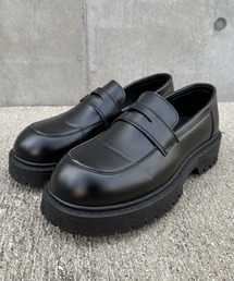 厚底4.5cmハイソール コインローファー