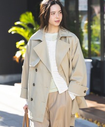 CRAFT STANDARD BOUTIQUE（クラフトスタンダードブティック）の「ワイドカフスミディトレンチコート◆（トレンチコート）」