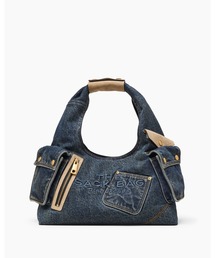 MARC JACOBS（マークジェイコブス）の「DENIM SUEDE POCKET SACK BAG/ザ デニム スエード カーゴ サック バッグ（ショルダーバッグ）」