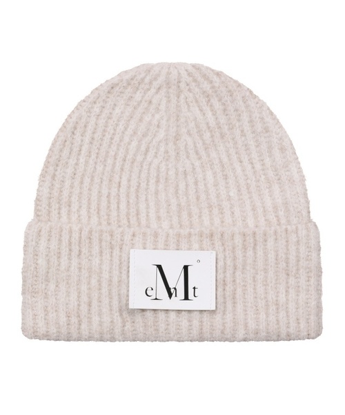 MUCENT（ムセント）の「フニアンゴラニットビーニ男女共用（5カラー）（ニットキャップ/ビーニー・レディース・ブラック/ライトベージュ/ホワイト/ライトグレー/チャコール・FREE）」の5枚目の写真