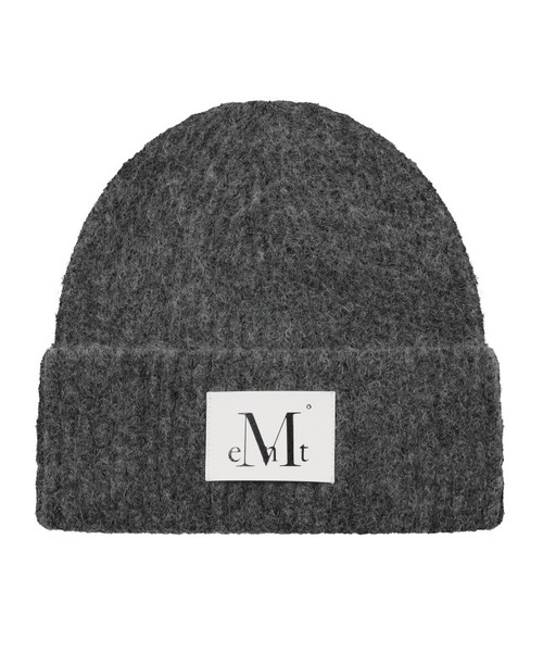 MUCENT（ムセント）の「フニアンゴラニットビーニ男女共用（5カラー）（ニットキャップ/ビーニー・レディース・ブラック/ライトベージュ/ホワイト/ライトグレー/チャコール・FREE）」の4枚目の写真