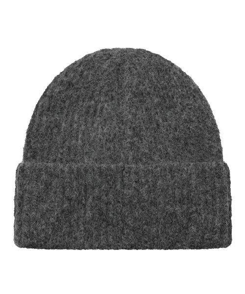 MUCENT（ムセント）の「フニアンゴラニットビーニ男女共用（5カラー）（ニットキャップ/ビーニー・レディース・ブラック/ライトベージュ/ホワイト/ライトグレー/チャコール・FREE）」の10枚目の写真