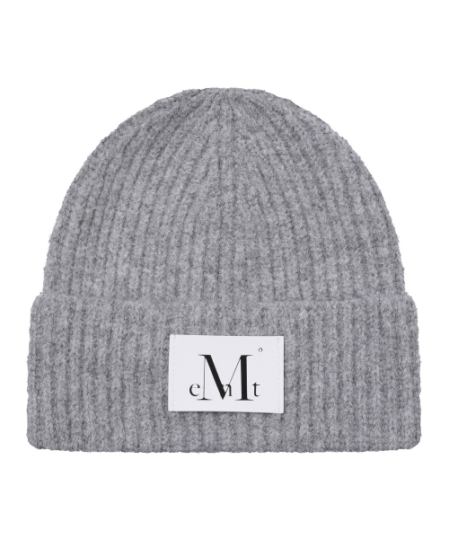 MUCENT（ムセント）の「フニアンゴラニットビーニ男女共用（5カラー）（ニットキャップ/ビーニー・レディース・ブラック/ライトベージュ/ホワイト/ライトグレー/チャコール・FREE）」の11枚目の写真