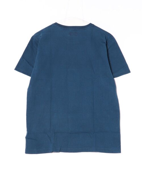 BLUE BLUE JAPAN（ブルーブルージャパン）の「クヨウバッセン インディゴTシャツ（Tシャツ/カットソー・メンズ・インディゴブルー・XL/L/S/M）」の8枚目の写真