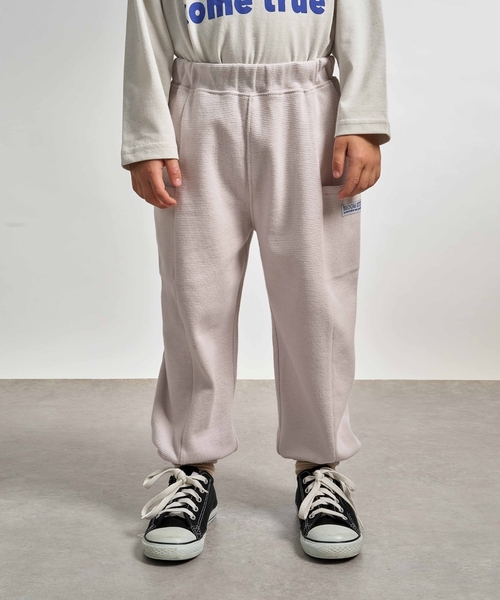 b・ROOM（ビールーム）の「【ともパン】【防汚・速乾】サイドポケットイージーパンツ（その他パンツ・キッズ・チャコール/キャメル/ブラック/ブルー系その他2/カーキ/ライトベージュ・120cm/100cm/140cm/90cm/130cm/110cm）」の4枚目の写真