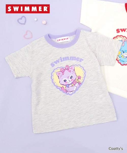 RUGGEDWORKS（ラゲッドワークス）の「《SWIMMER》 やわらかかるい キッズ 半袖 Tシャツ（Tシャツ/カットソー・キッズ・オートミール/オフホワイト・80/90/100）」の2枚目の写真