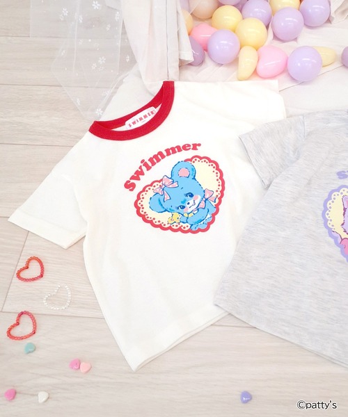 RUGGEDWORKS（ラゲッドワークス）の「《SWIMMER》 やわらかかるい キッズ 半袖 Tシャツ（Tシャツ/カットソー・キッズ・オートミール/オフホワイト・80/90/100）」の4枚目の写真